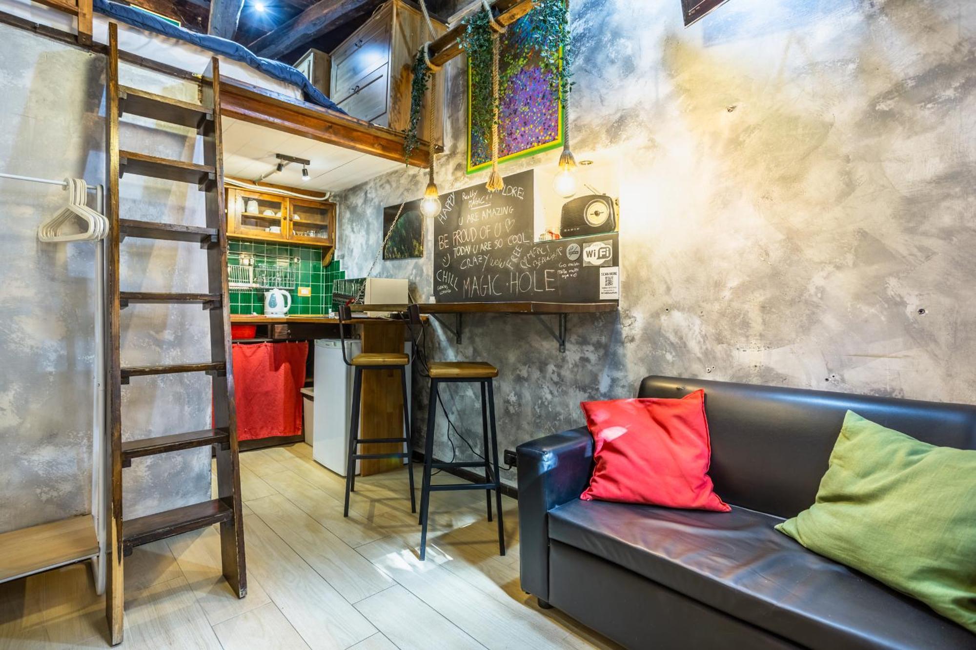 The Magic Hole Apartment Rome Exterior photo